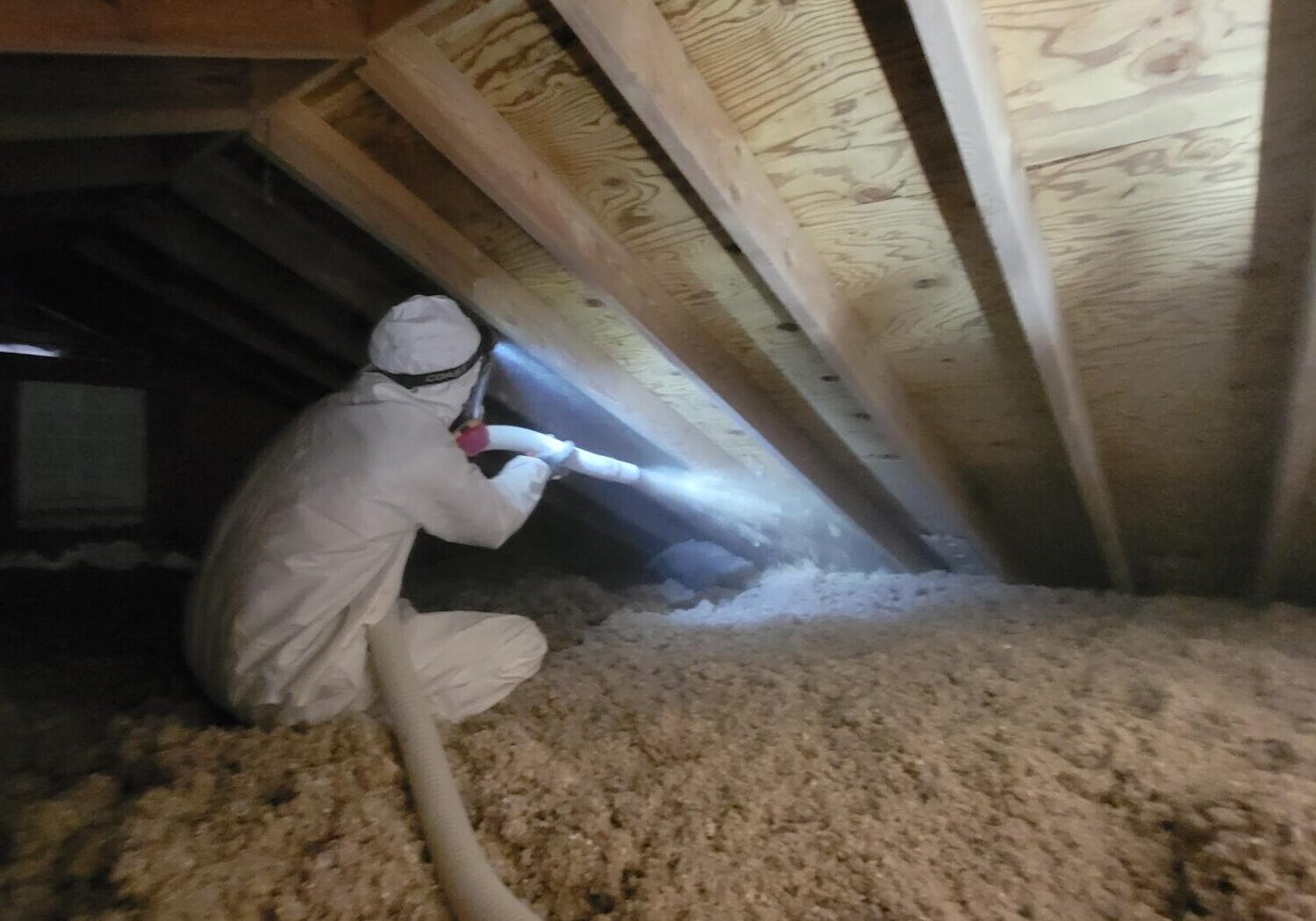 Employee Insulation Blow-In